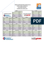 Fixture de La Liguilla Del Descentralizado 2010