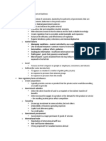 Chapter 8 - Government Impact On Business Regulation - The Imposition of Constraints, Backed by The Authority of Government, That Are