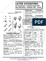 Biología Boletín 14 Pre 2 Genética I