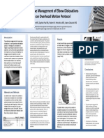 Conservative Management of Elbow Dislocations With An Overhead Motion Protocol