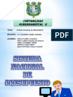 Sistema Nacional de Presupuesto