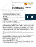 A Study of The Kinetics and Mechanism of Oxidation of Fluorene by Alkaline Hexacyanoferrate (III)