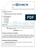 Direito Do Consumidor - Renato Porto - Introdução Ao Direito Do Consumidor Principios Do Direito Do Consumidor Realação de Consumo