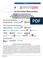 Vantiv Worldpay Confidential Information Memorandum Sep 7