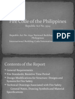 BD Report Fire Code of The Philippines