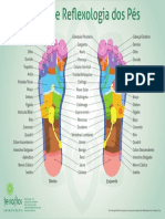 Mapa de Reflexologia Dos Pes