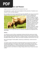 Microorganisms and Manure - A Biosa Testimonial Article