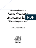 Novena Santa Terezinha Do Menino Jesus