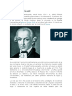 Immanuel Kant Biografia