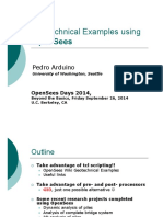 Geotechnical Examples Using: Opensees