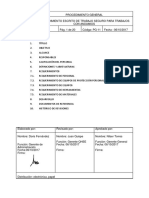 PG-11 - Procedimiento Escrito de Trabajo Seguro para Trabajos Con Andamios