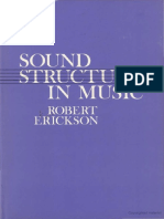 Sound Structure in Music