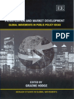 Hodge 2006 Privatisation and Market Development Global Movements in Public Policy Ideas