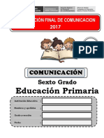 6° Prueba Comunicación