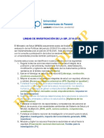 Líneas de Investigación de La UIP