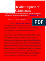 Christmas Exposed As A Devilish Feast From Paganism and Satan Worship - Lifesureplan at Lgi - 25.12.2017ad