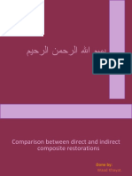 Compare Between Direct & Indirect Restoration