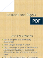 Demand and Supply