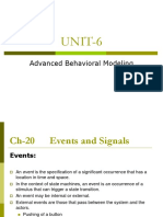 Advanced Behavioral Modeling