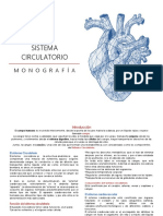 Monografía - Sistema Circulatorio