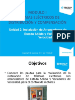 Unidad 2 - Instalaciones de Arrancadores de Estado Solido y Variadores de Velocidad