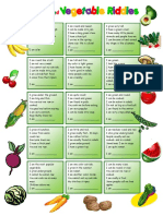 Fruit and Vegetable Riddles Keys