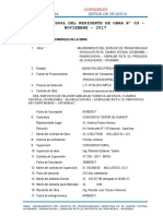 1.0 Informe Valorizacion N°03