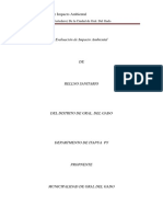 Evaluación de Impacto Ambiental