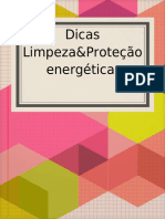 Limpeza e Proteção Energética - Dicas