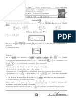 Corrige Examen S3