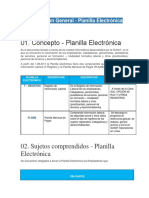 Planilla Electronica