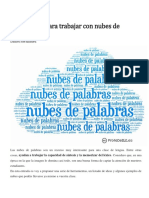 9 Ideas para Trabajar Con Nubes de Palabras