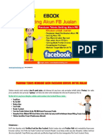 Teknis Membuat Akun Facebook Khusus Untuk Jualan