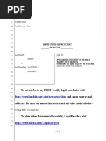 Sample Request For Entry of Default Under Rule 55 (A) in United States District Court