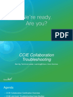 CCIE Collaboration Troubleshoting