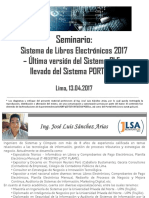 Seminario Libros Electrónicos PLE SUNAT - CCPL