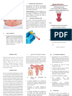 Tríptico de Cáncer de Ovario