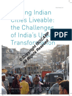 Making Indian Cities Liveable: The Challenges of India's Urban Transformation