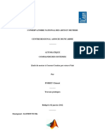 Etude Du Moteur À Courant Continu Par Retour D'état PDF