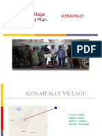 Integrated Village Development Plan: Konaipally