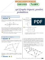 Chingatome-Terminale ES Spé-Graphe Étiqueté, Pondéré, Probabiliste