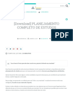 1 - Plano de Estudos