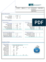 Design Calculation Sheet: Pool Dimensions