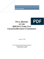 Final Report of The 2010 Charter Revision Commission 9-1-10