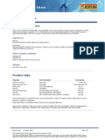 Hardtop XP Alu: Technical Data Sheet