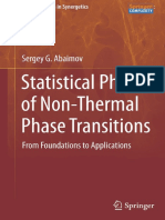 Abaimov S.G. - Statistical Physics of Non-Thermal Phase Transitions. From Foundations To Applications - (Springer Series in Synergetics) - 2015