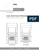 Vitamix The Quite One (All Models) - User's Manual