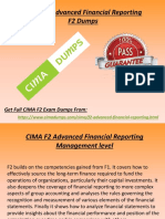 Valid F2 CIMA Braindumps - F2 Dumps PDF Exam Questions CimaDumps