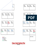 Class Code Seating Plan: Surname