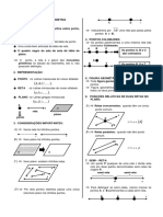 Introdução À Geometria - Ponto Reta e Plano